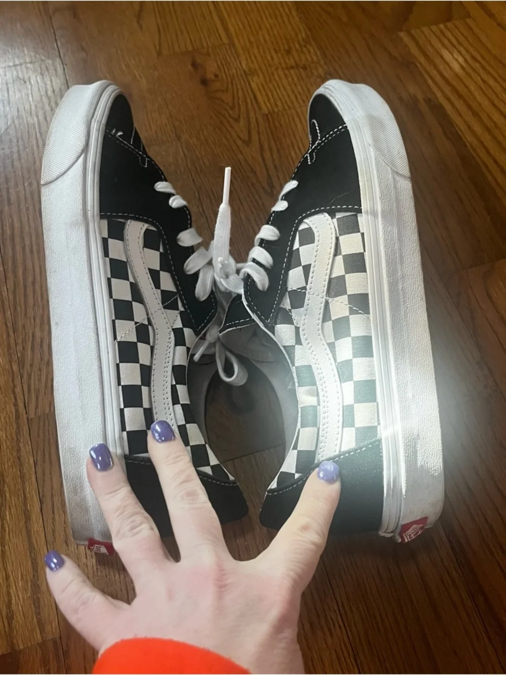 VANS Sk8-Low Checkerboard  2025 MEN'S SNEAKERS  Low-top men's sz 11.5 - Picture 7 of 10